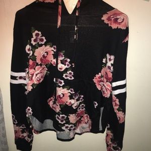 Flower Black Light Sweater